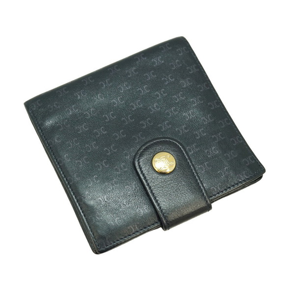 Celine Leather Wallet Blue Navy - Picture 1 of 12